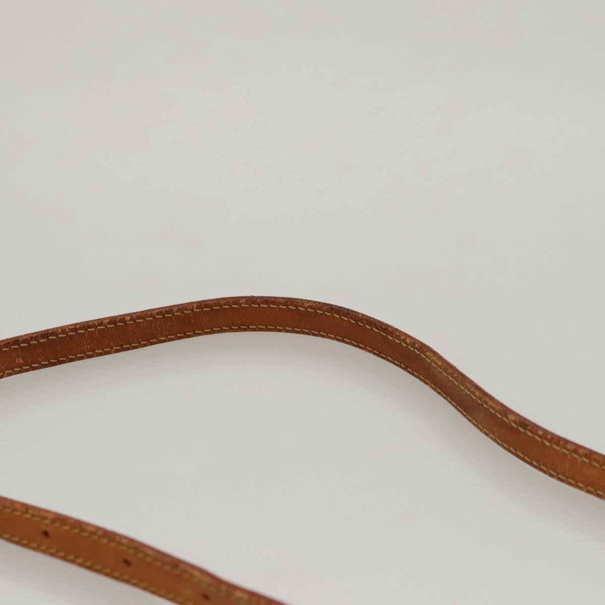 LOUIS VUITTON Nomad Bebe Saint Cloud Shoulder Bag Leather Beige LV 109371