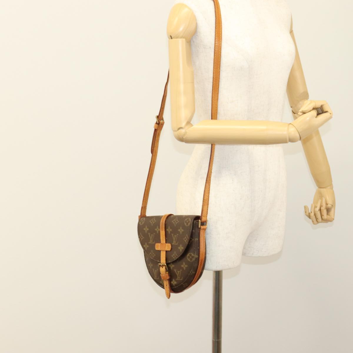 LOUIS VUITTON Monogram Chantilly PM Shoulder Bag M51234 LV 109376