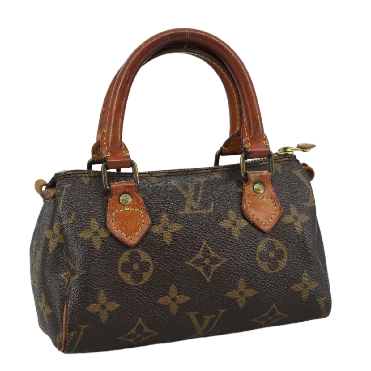 LOUIS VUITTON Monogram Mini Speedy Hand Bag M41534 LV 109389