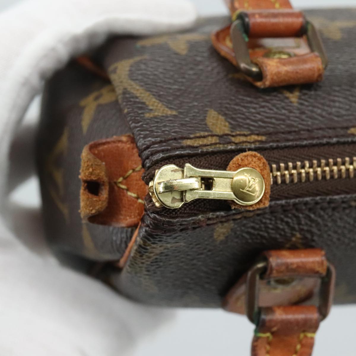 LOUIS VUITTON Monogram Mini Speedy Hand Bag M41534 LV 109389