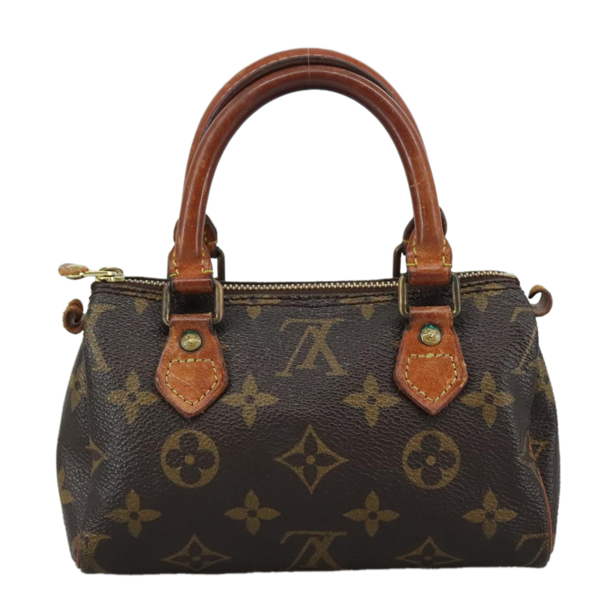 LOUIS VUITTON Monogram Mini Speedy Hand Bag M41534 LV 109389
