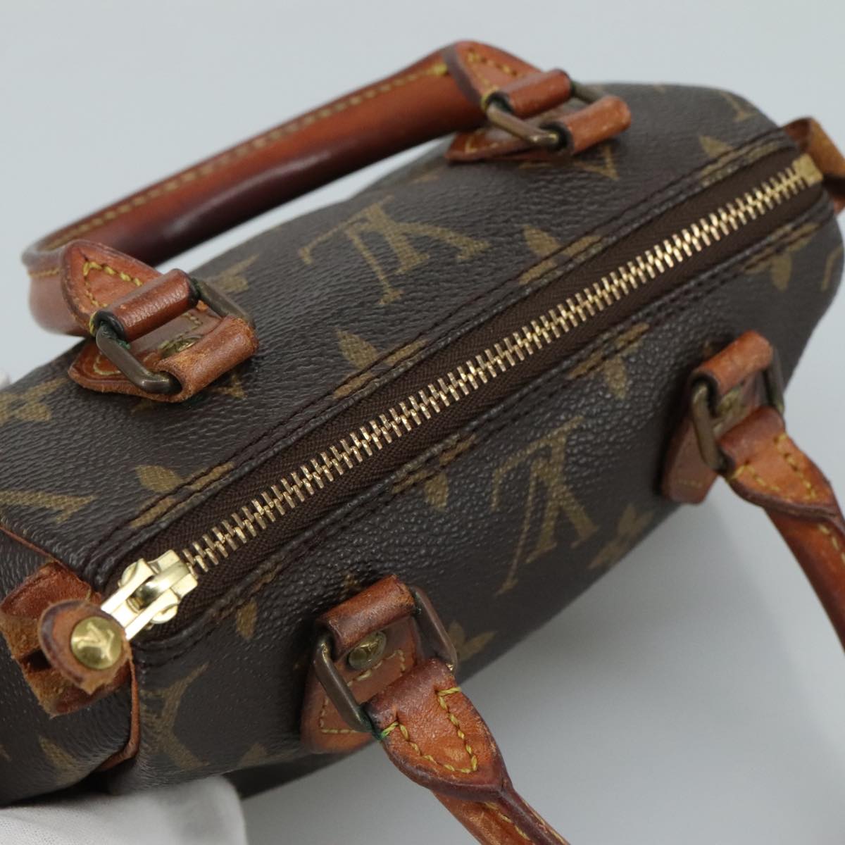 LOUIS VUITTON Monogram Mini Speedy Hand Bag M41534 LV 109389