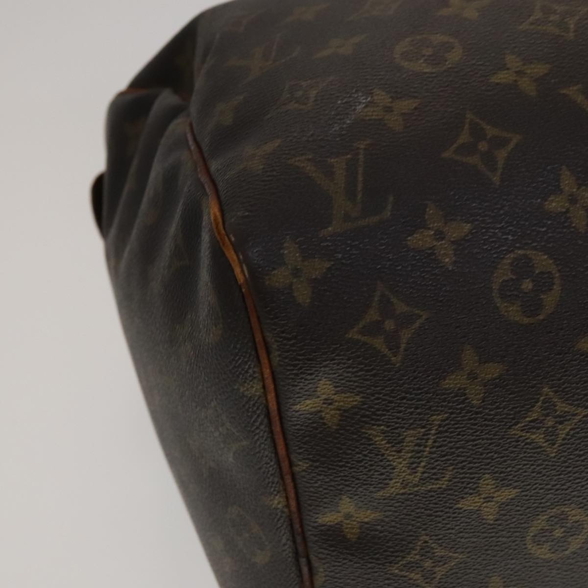 LOUIS VUITTON Monogram Keepall 45 Boston Bag M41428 LV 109398