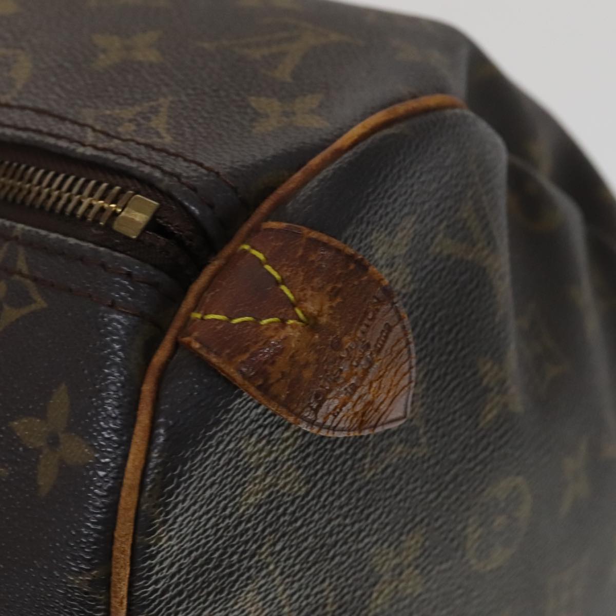 LOUIS VUITTON Monogram Keepall 45 Boston Bag M41428 LV 109398