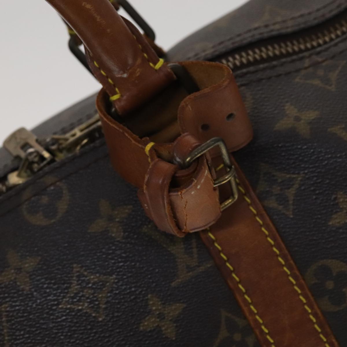 LOUIS VUITTON Monogram Keepall 45 Boston Bag M41428 LV 109398