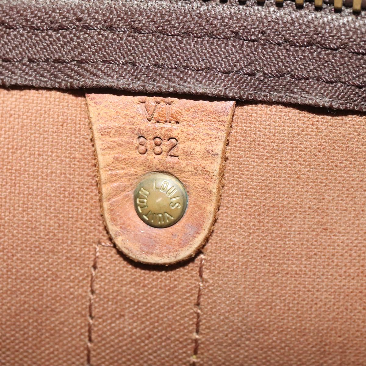 LOUIS VUITTON Monogram Keepall 45 Boston Bag M41428 LV 109398
