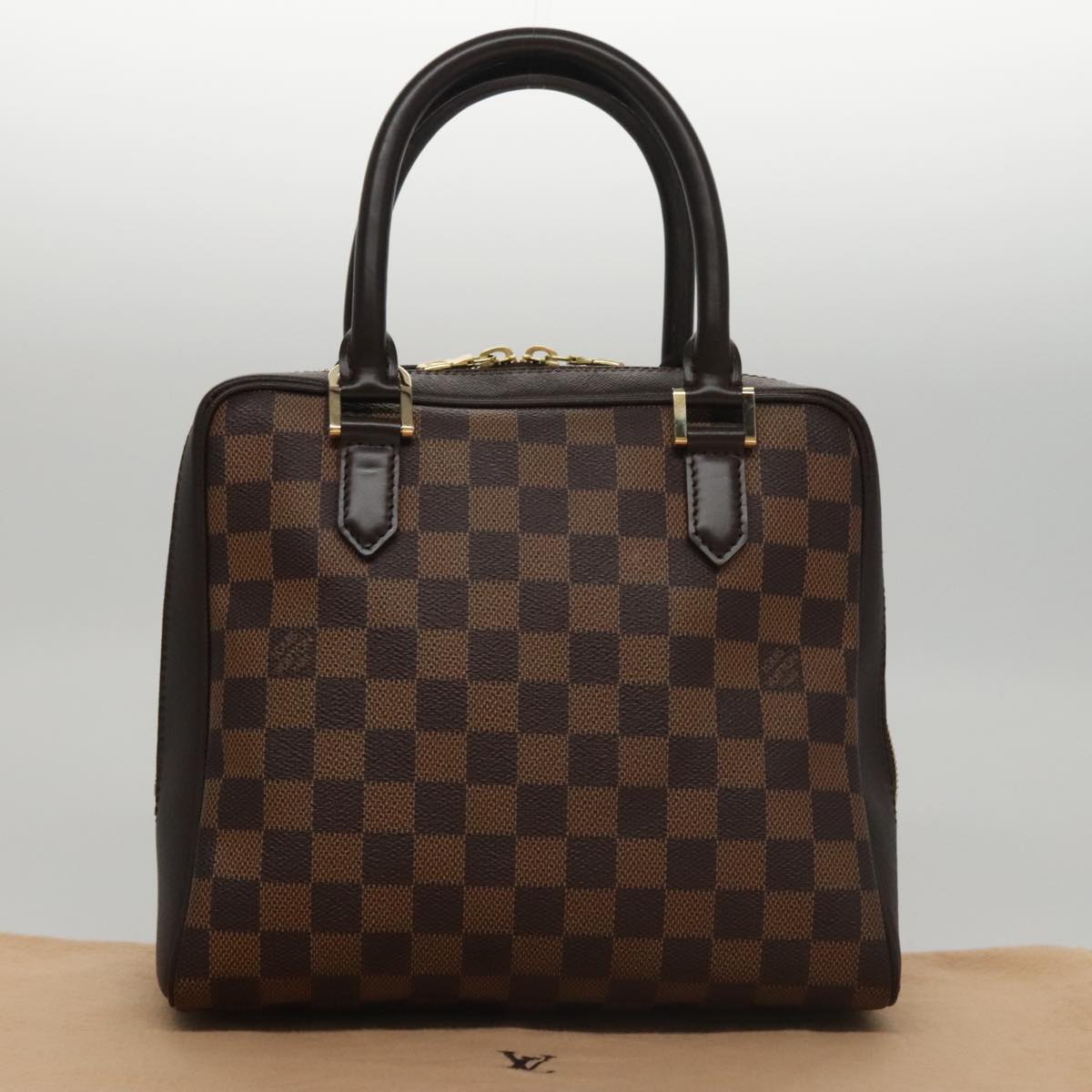 LOUIS VUITTON Damier Ebene Brera Hand Bag N51150 LV 109447