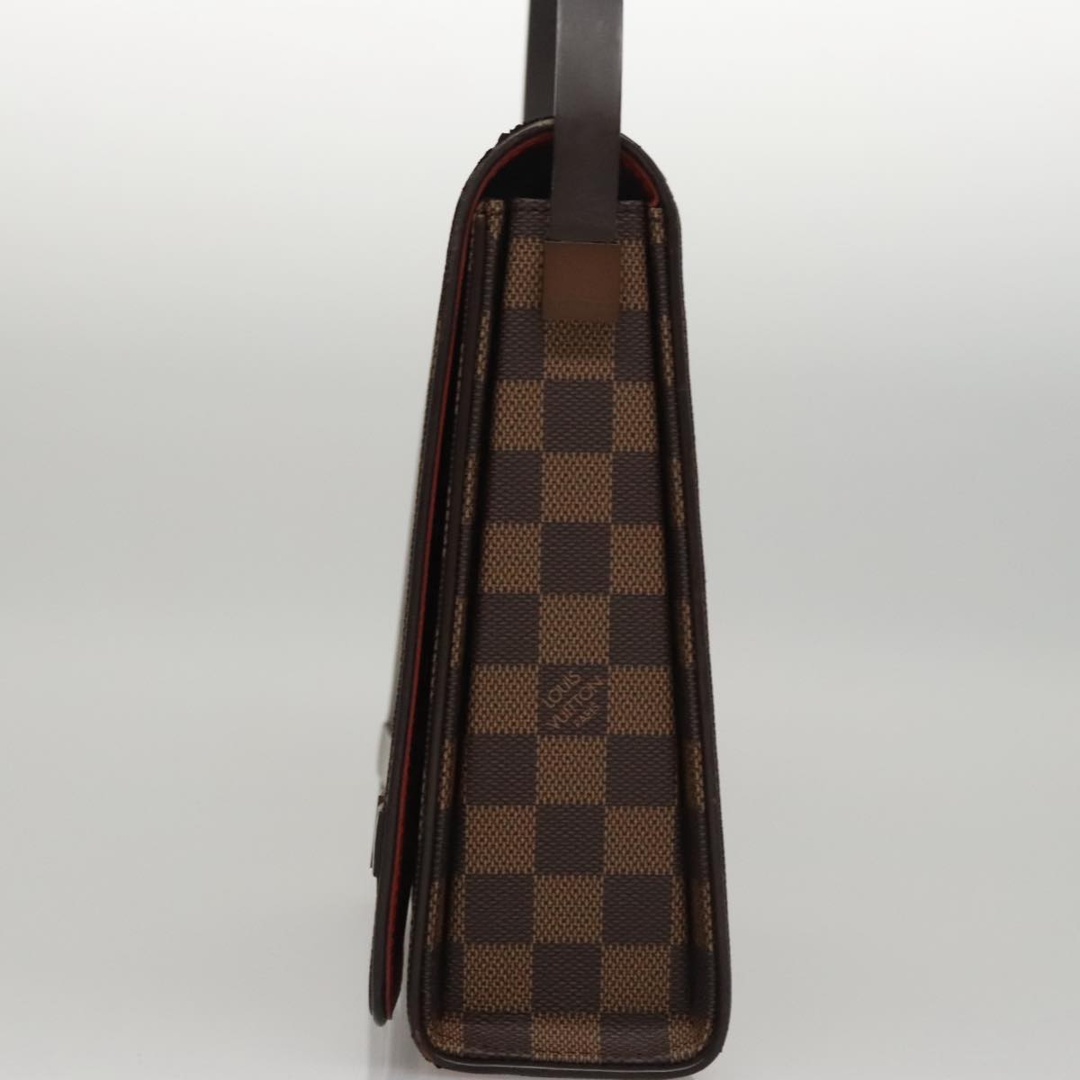 LOUIS VUITTON Damier Ebene Tribeca Carre Shoulder Bag N51161 LV 109448