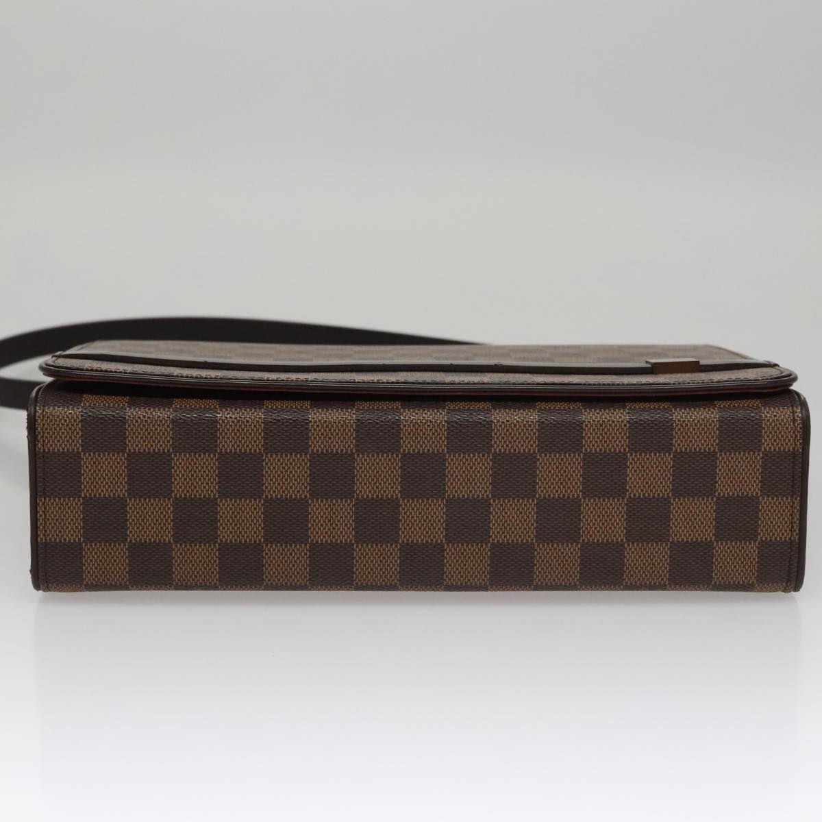 LOUIS VUITTON Damier Ebene Tribeca Carre Shoulder Bag N51161 LV 109448