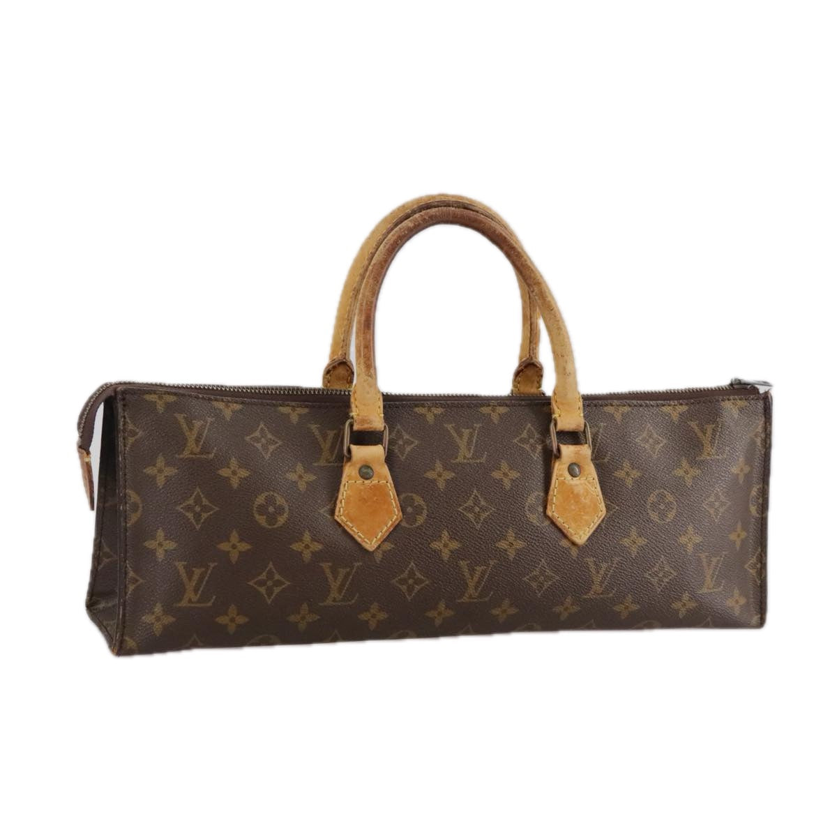 LOUIS VUITTON Monogram Sac tri-angle Hand Bag Vintage M51360 LV 109453