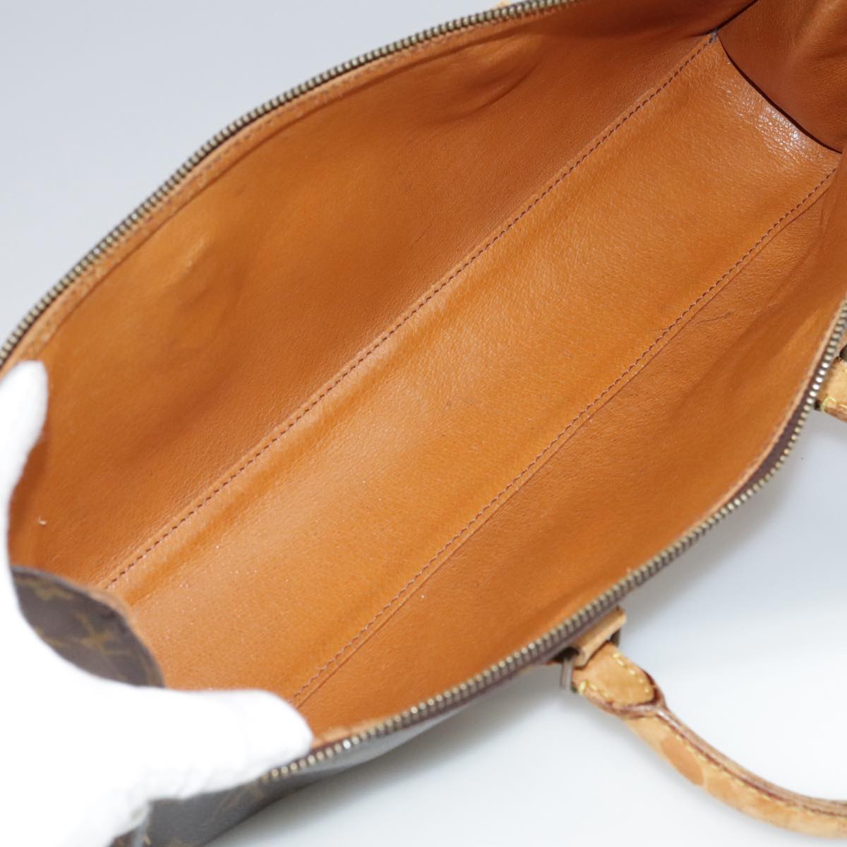 LOUIS VUITTON Monogram Sac tri-angle Hand Bag Vintage M51360 LV 109453
