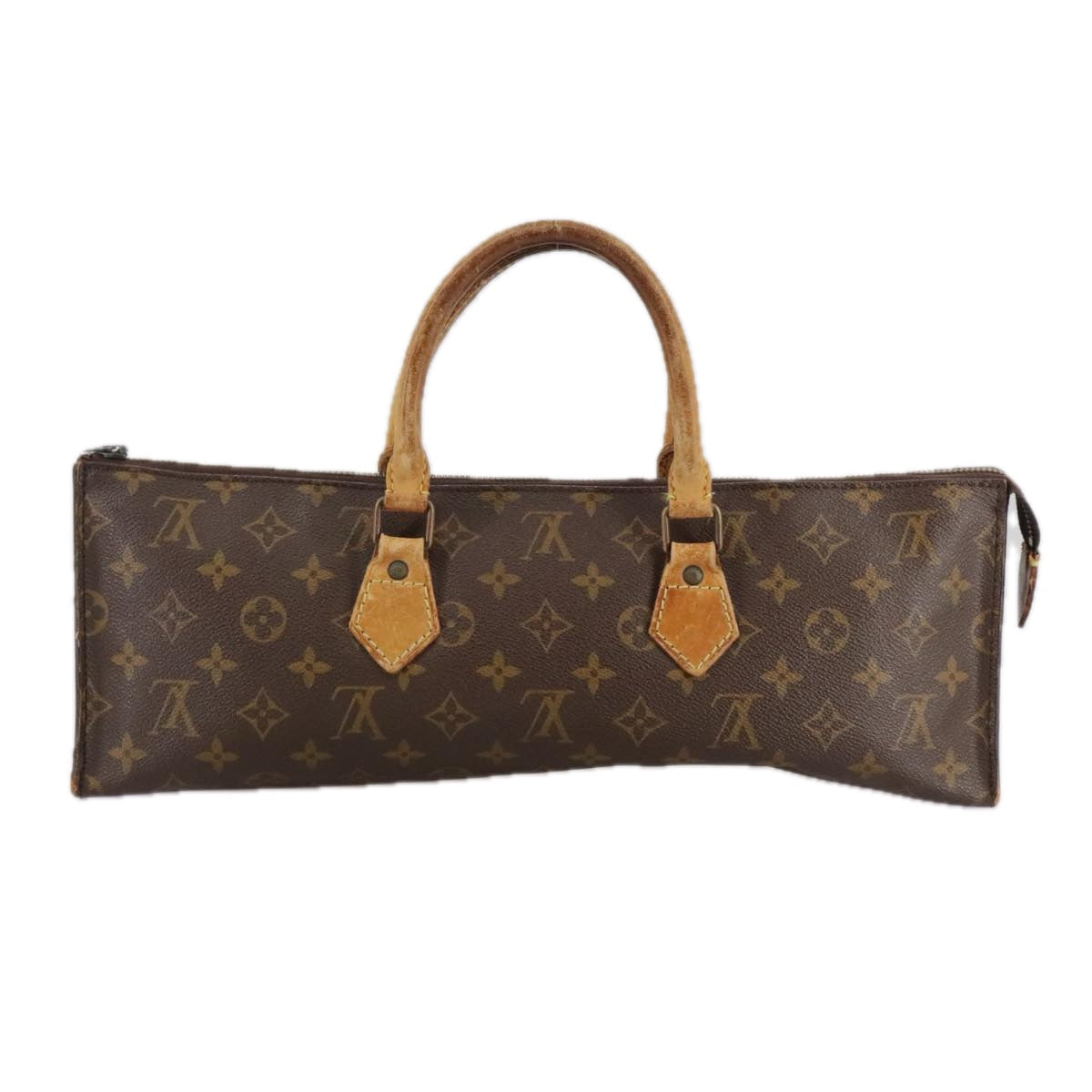 LOUIS VUITTON Monogram Sac tri-angle Hand Bag Vintage M51360 LV 109453