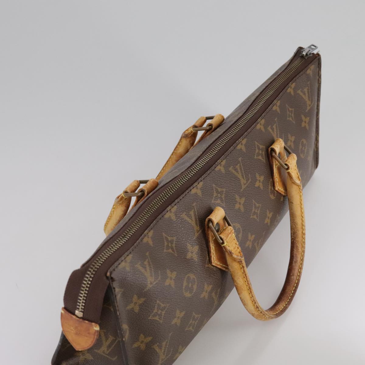 LOUIS VUITTON Monogram Sac tri-angle Hand Bag Vintage M51360 LV 109453