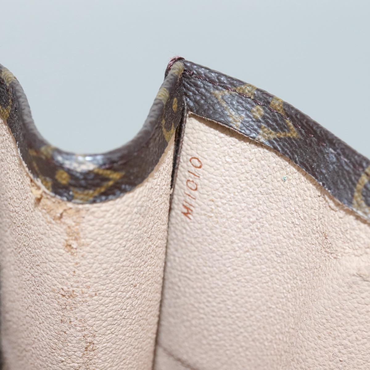 LOUIS VUITTON Monogram Sac Plat Hand Bag M51140 LV 109464