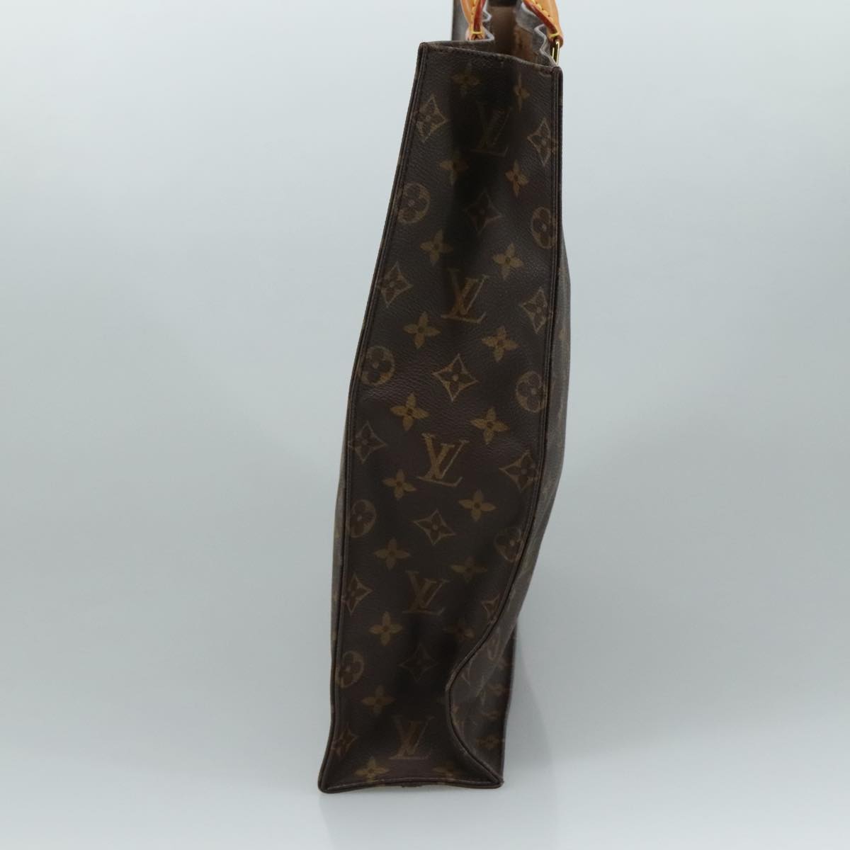 LOUIS VUITTON Monogram Sac Plat Hand Bag M51140 LV 109464