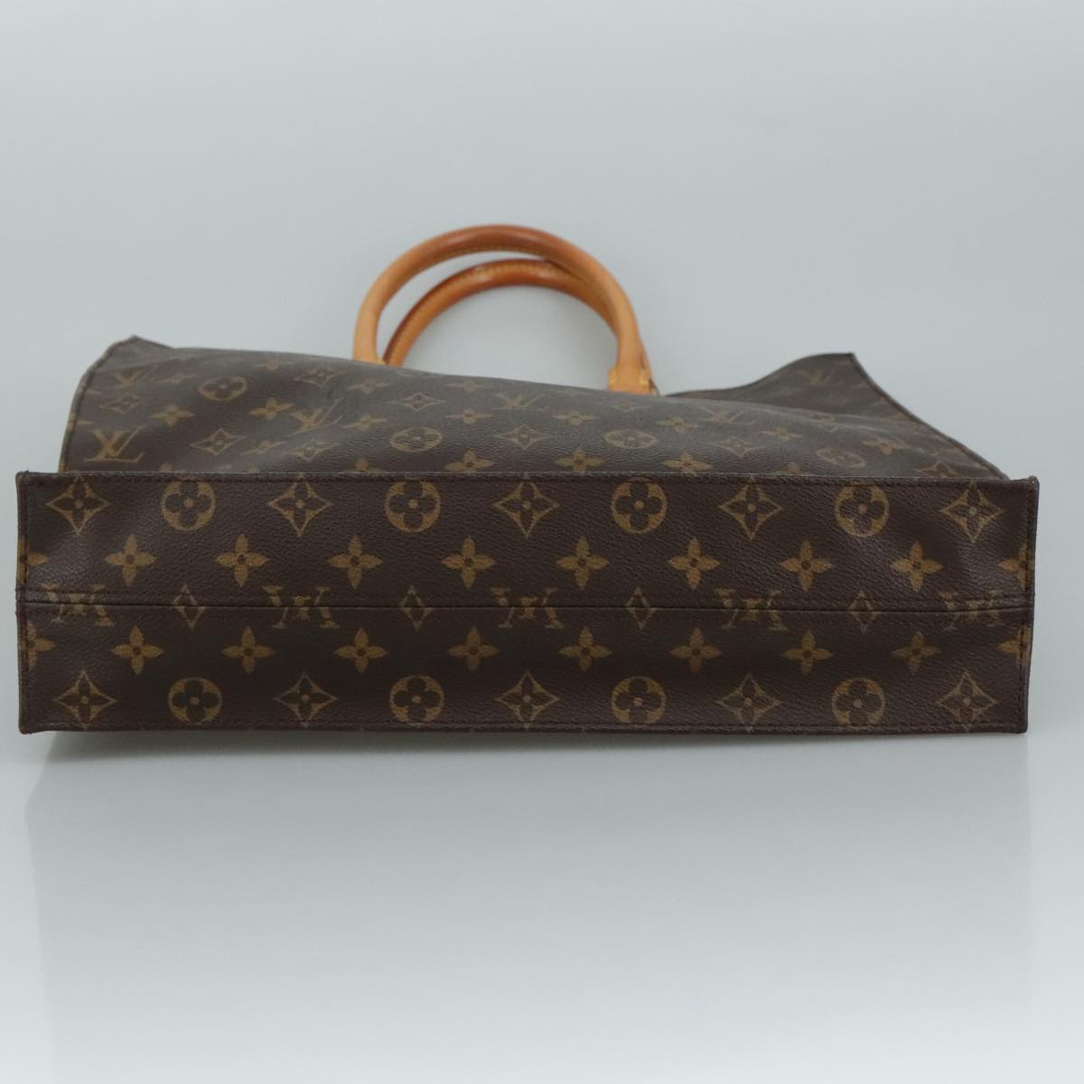 LOUIS VUITTON Monogram Sac Plat Hand Bag M51140 LV 109464