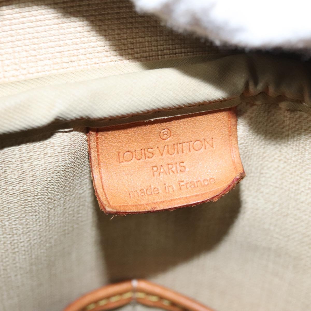 LOUIS VUITTON Monogram Deauville Hand Bag M47270 LV 109470
