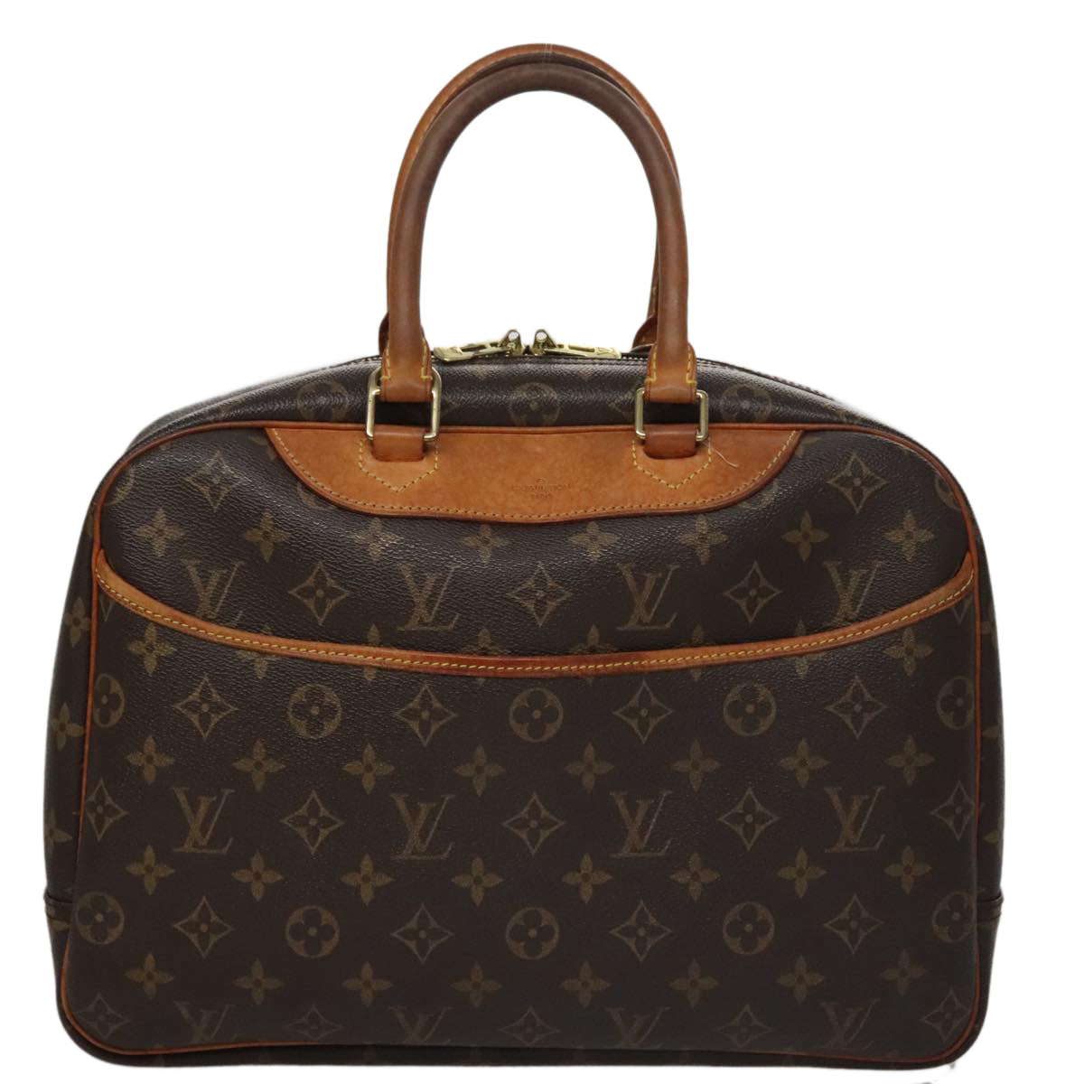 LOUIS VUITTON Monogram Deauville Hand Bag M47270 LV 109470
