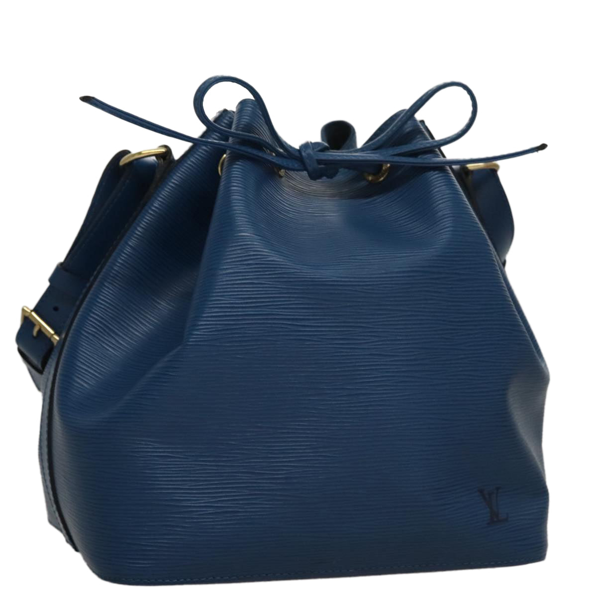 LOUIS VUITTON Epi Petit Noe Shoulder Bag Blue M44105 LV 109483