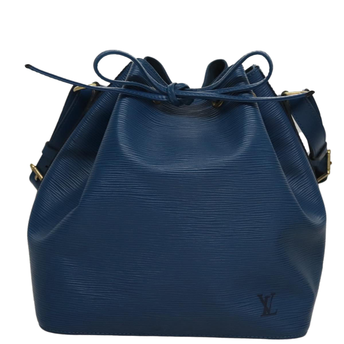 LOUIS VUITTON Epi Petit Noe Shoulder Bag Blue M44105 LV 109483