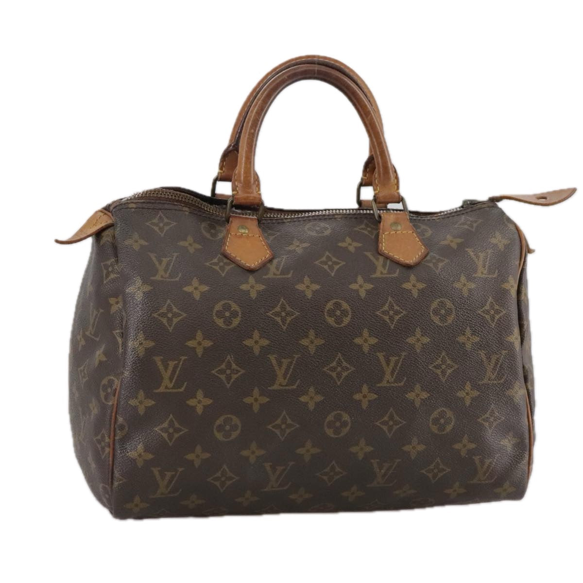LOUIS VUITTON Monogram Speedy 30 Hand Bag M41526 LV 109649