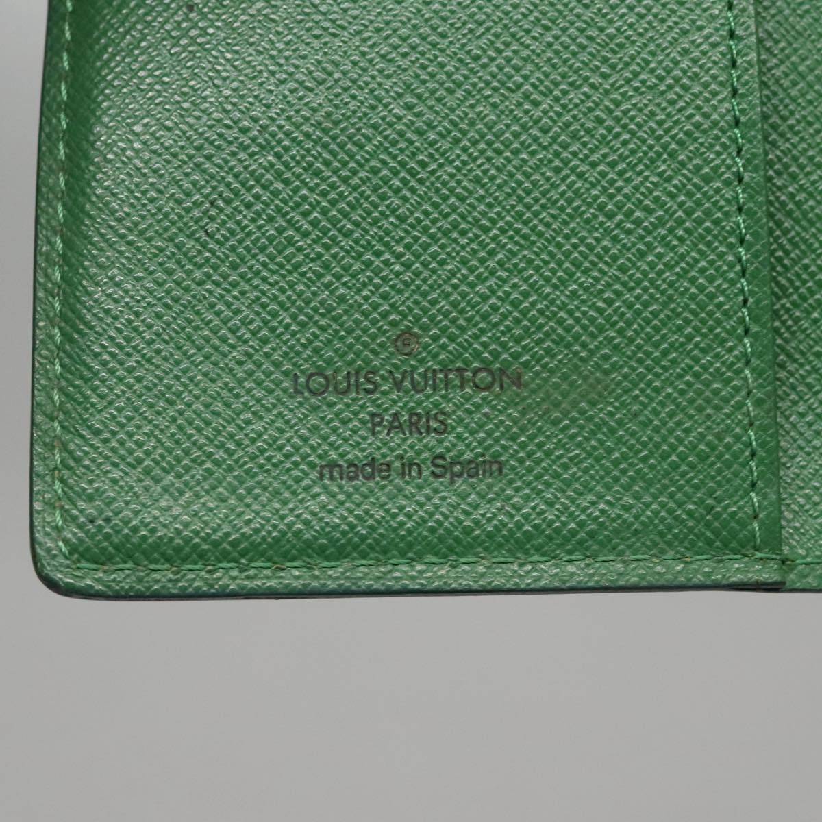 LOUIS VUITTON Epi Agenda PM Day Planner Cover Green R20054 LV 109652