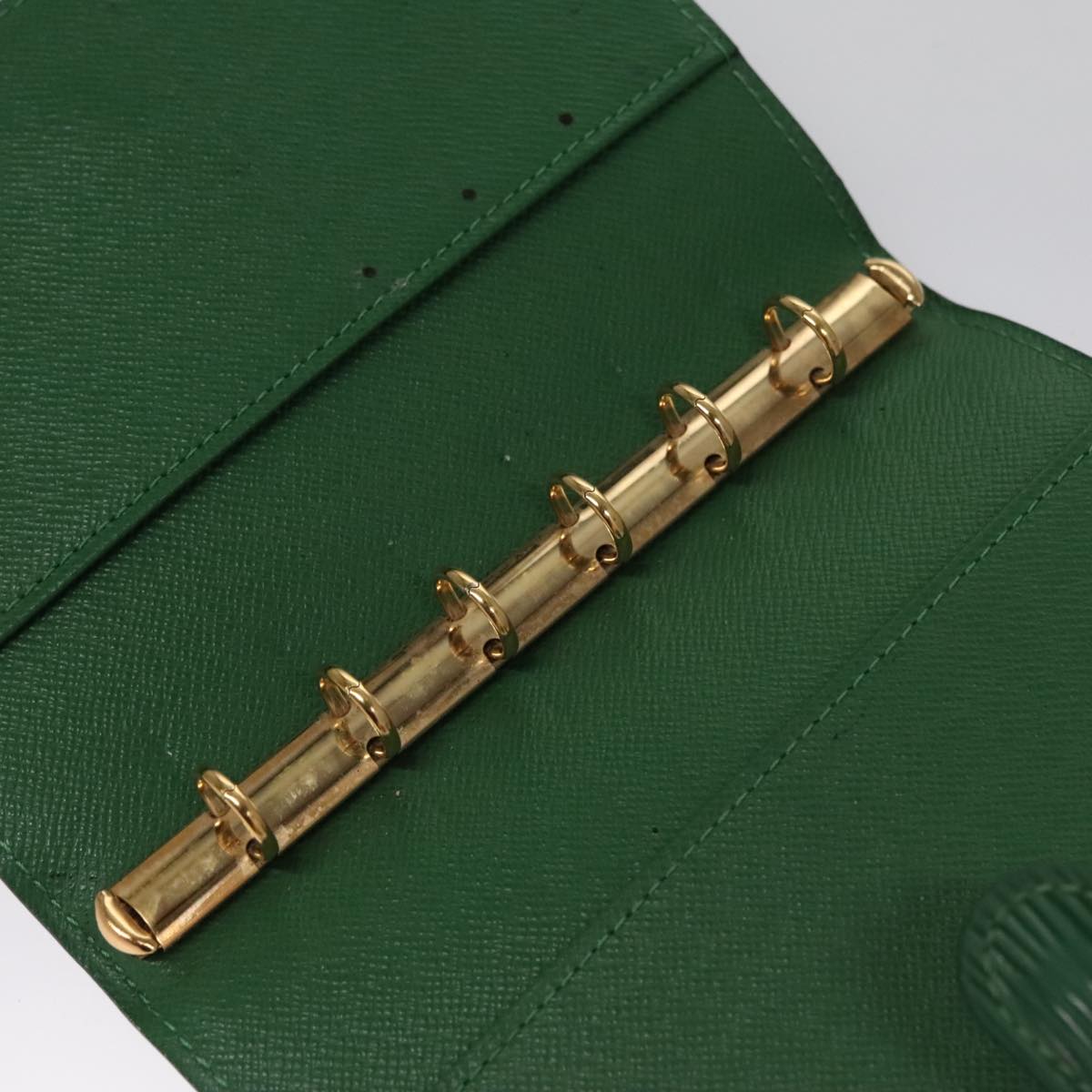 LOUIS VUITTON Epi Agenda PM Day Planner Cover Green R20054 LV 109652