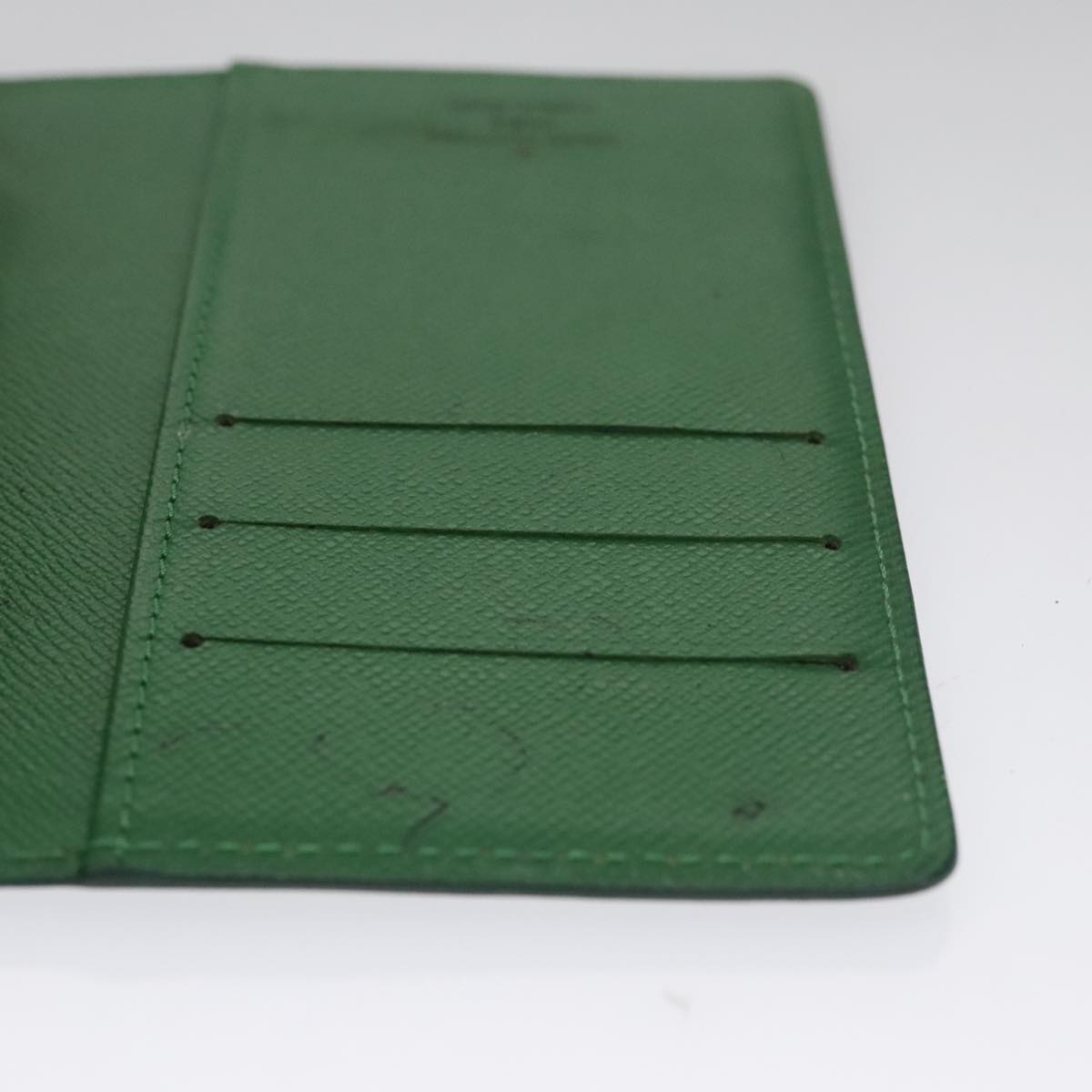 LOUIS VUITTON Epi Agenda PM Day Planner Cover Green R20054 LV 109652