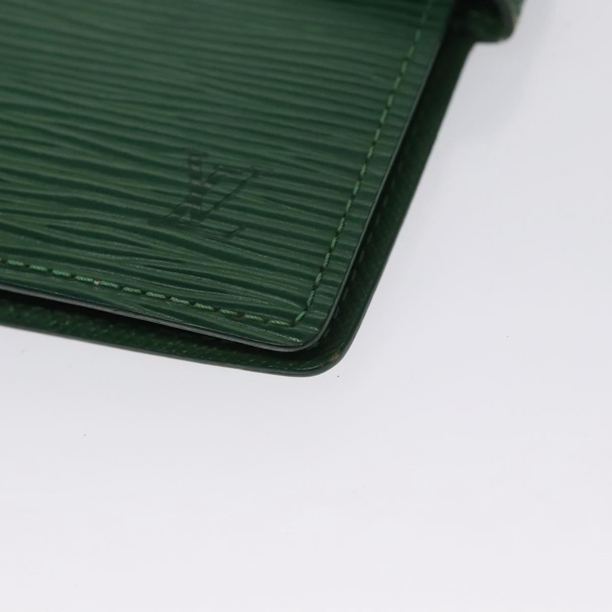 LOUIS VUITTON Epi Agenda PM Day Planner Cover Green R20054 LV 109652