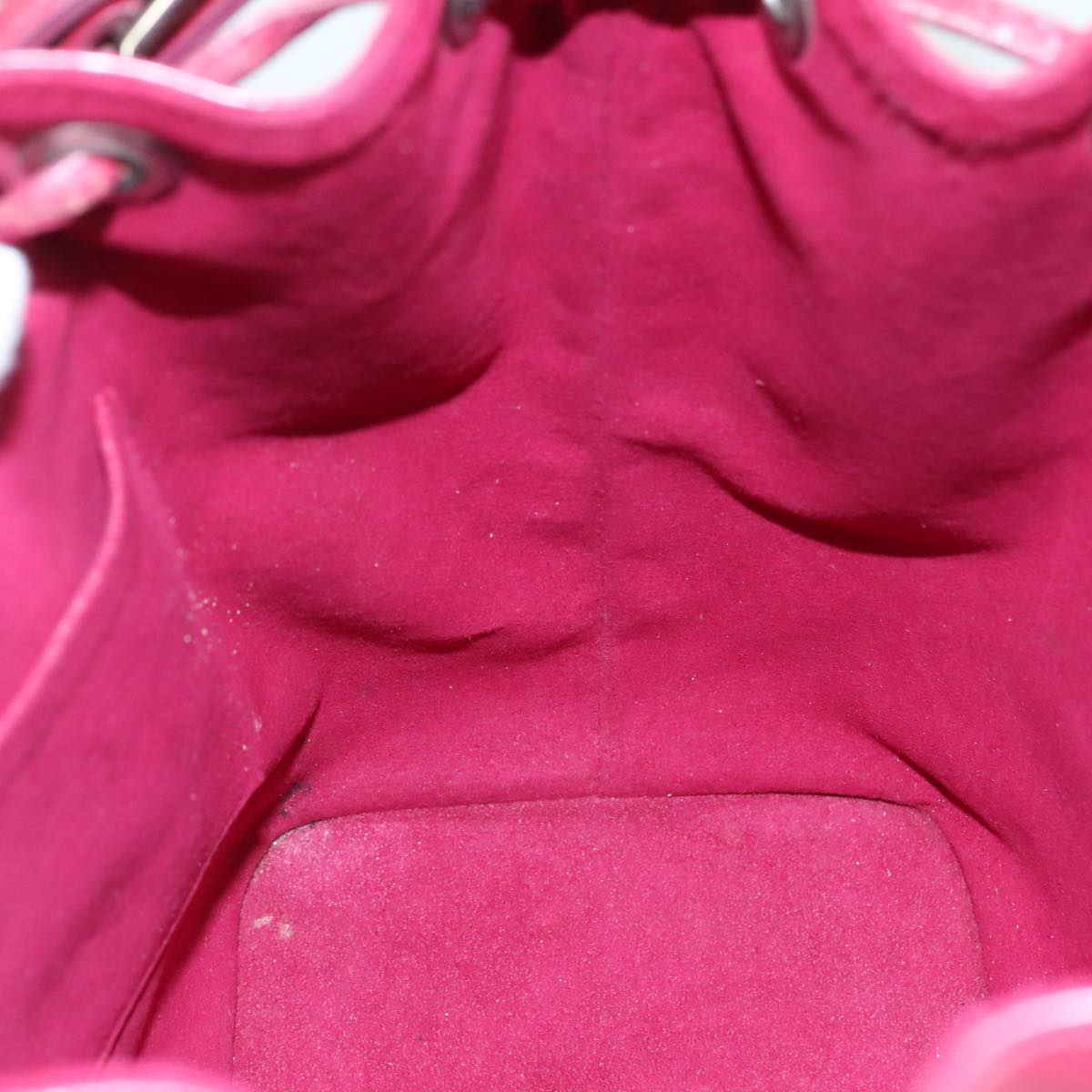 LOUIS VUITTON Epi Noe BB Shoulder Bag Fuchsia M40844 LV 109654