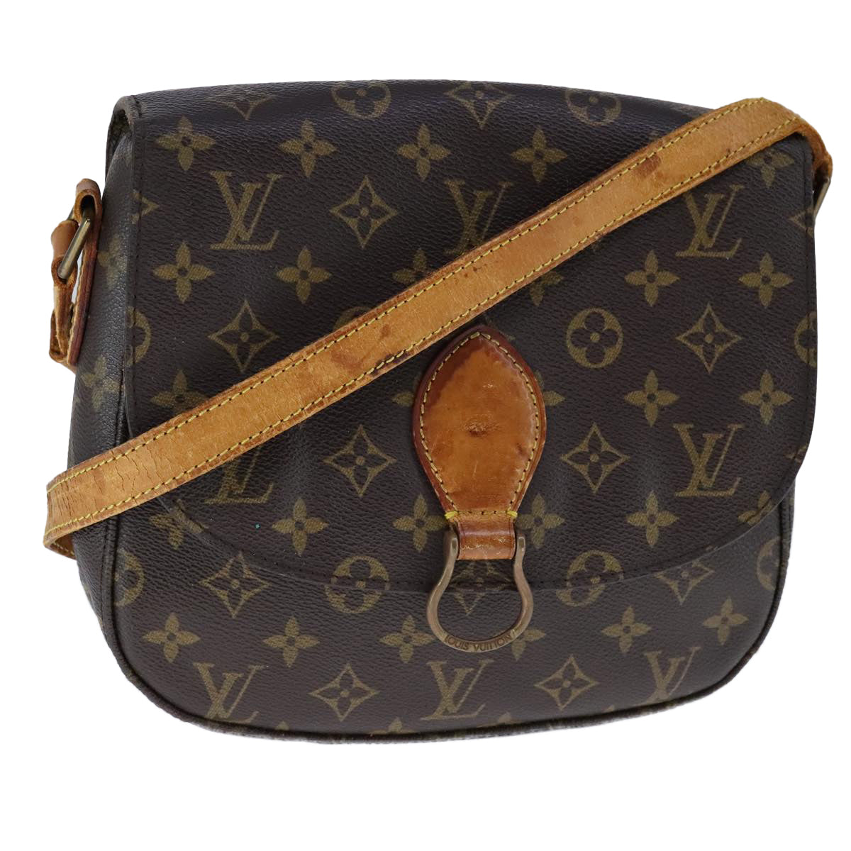 LOUIS VUITTON Monogram Saint Cloud GM Shoulder Bag M51242 LV 109672