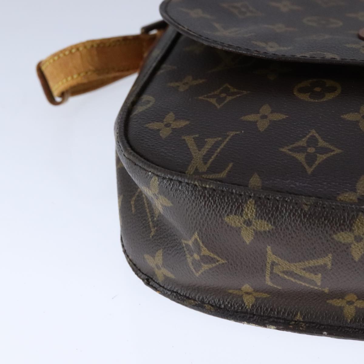 LOUIS VUITTON Monogram Saint Cloud GM Shoulder Bag M51242 LV 109672