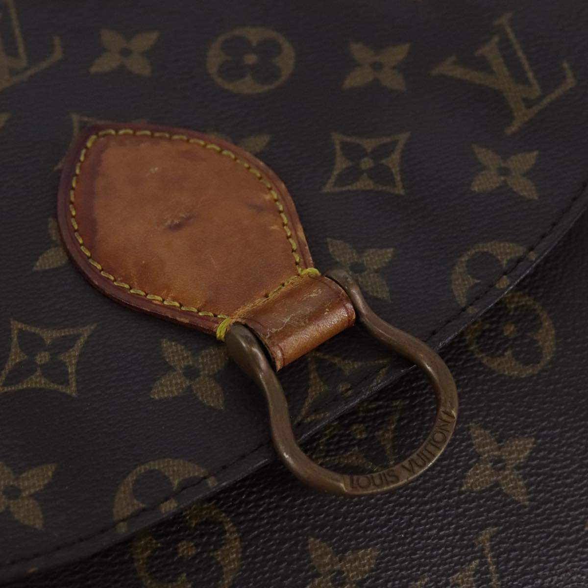 LOUIS VUITTON Monogram Saint Cloud GM Shoulder Bag M51242 LV 109672