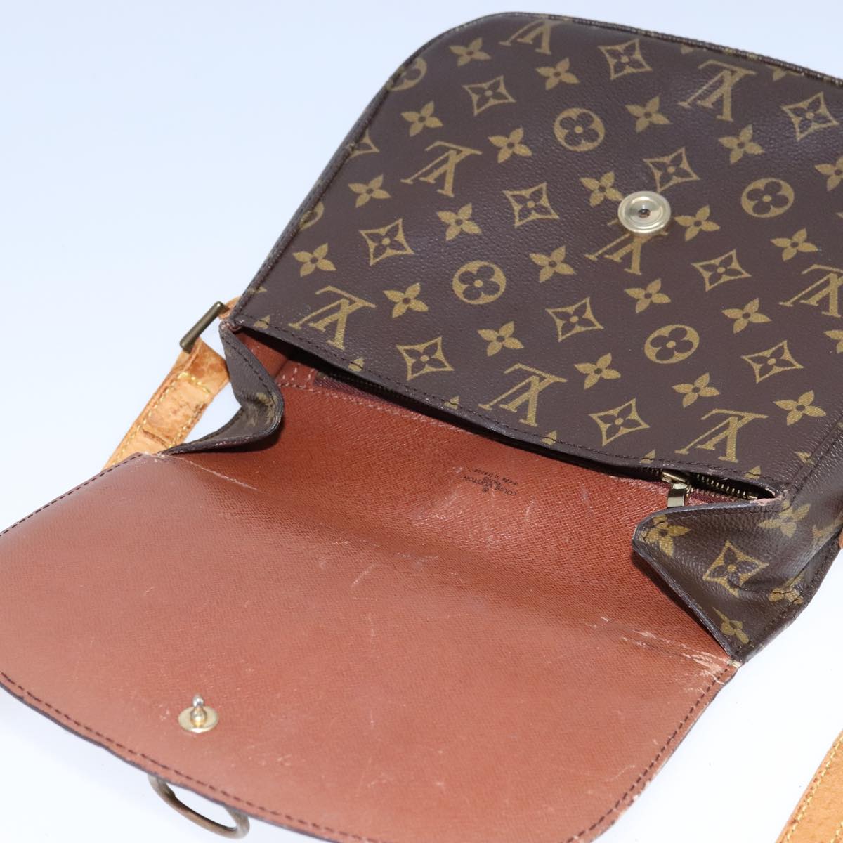 LOUIS VUITTON Monogram Saint Cloud GM Shoulder Bag M51242 LV 109672