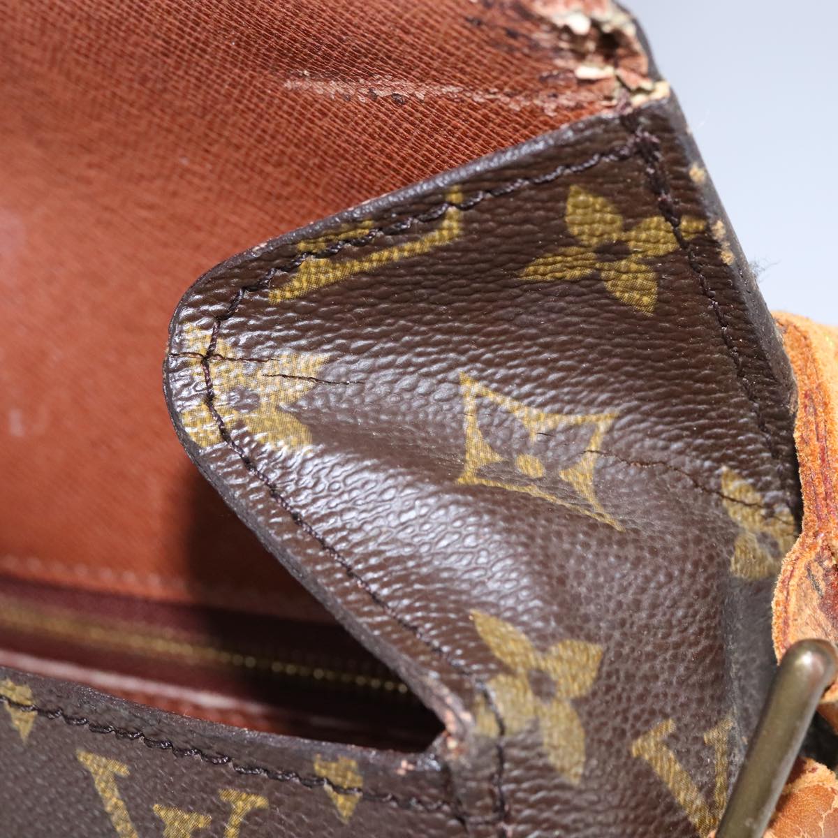 LOUIS VUITTON Monogram Saint Cloud GM Shoulder Bag M51242 LV 109672