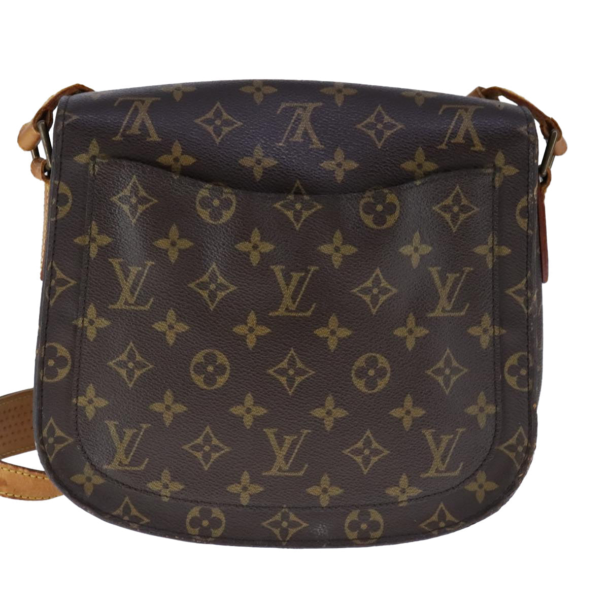 LOUIS VUITTON Monogram Saint Cloud GM Shoulder Bag M51242 LV 109672