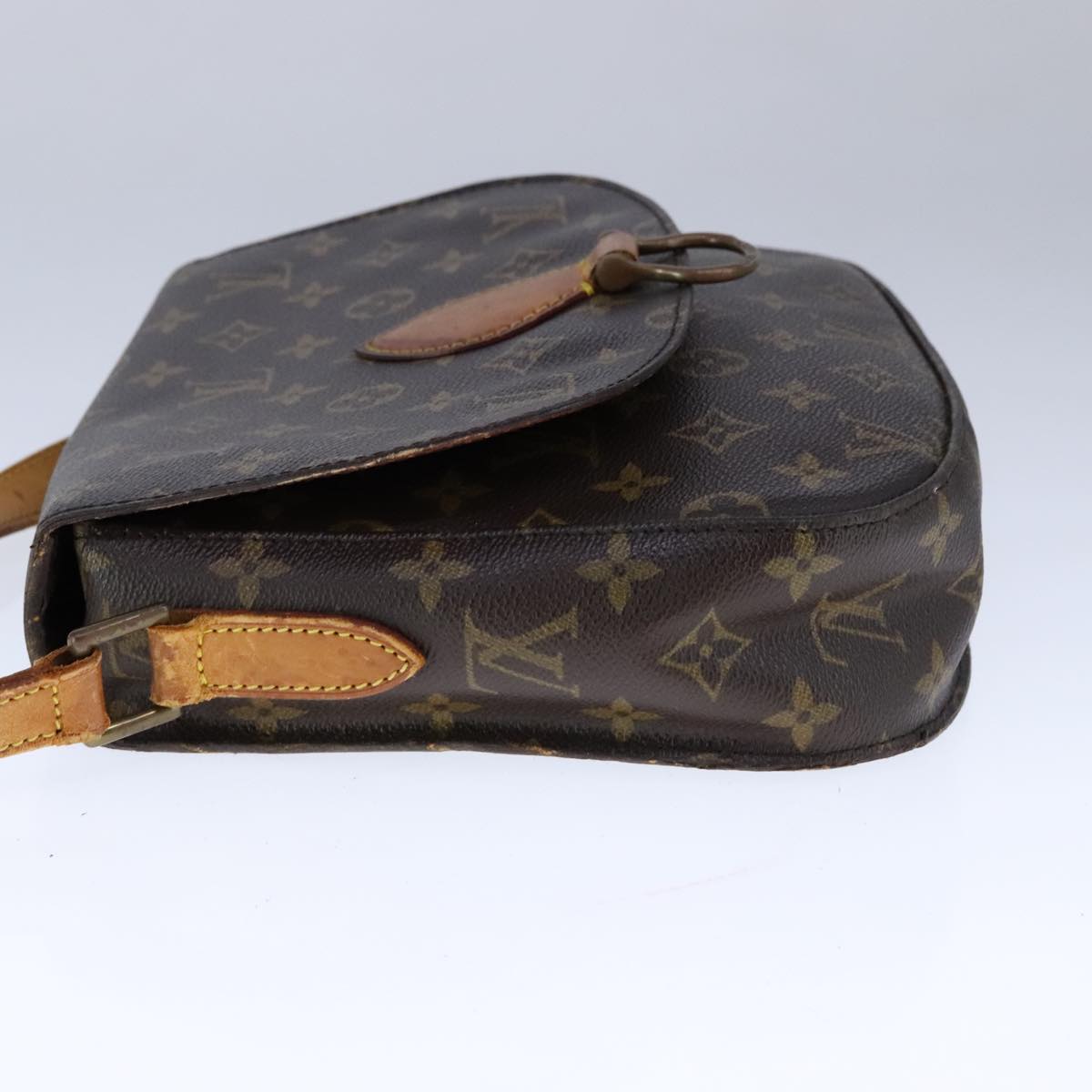 LOUIS VUITTON Monogram Saint Cloud GM Shoulder Bag M51242 LV 109672