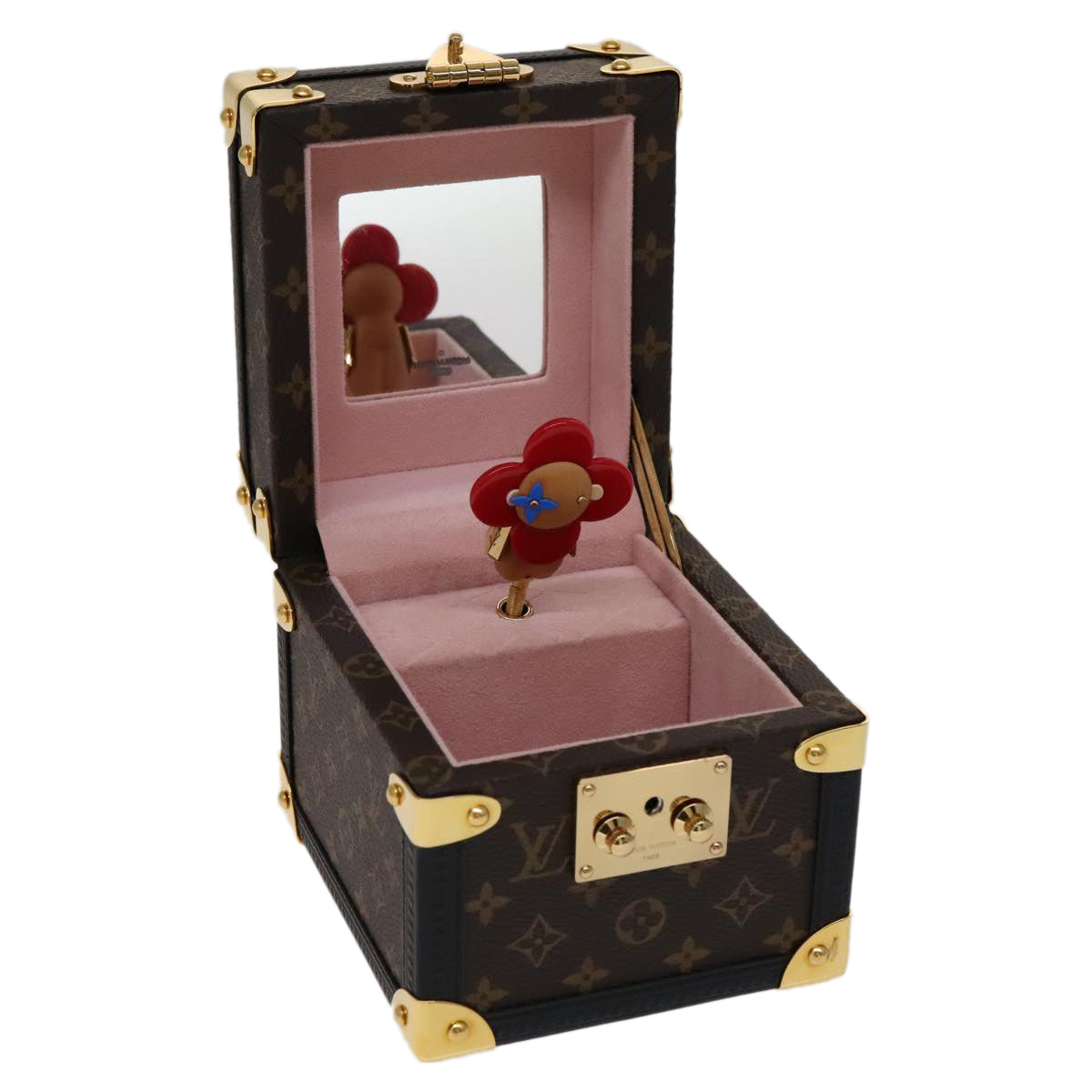 LOUIS VUITTON Monogram Boite Amsik Music box GI0267 LV 109689A