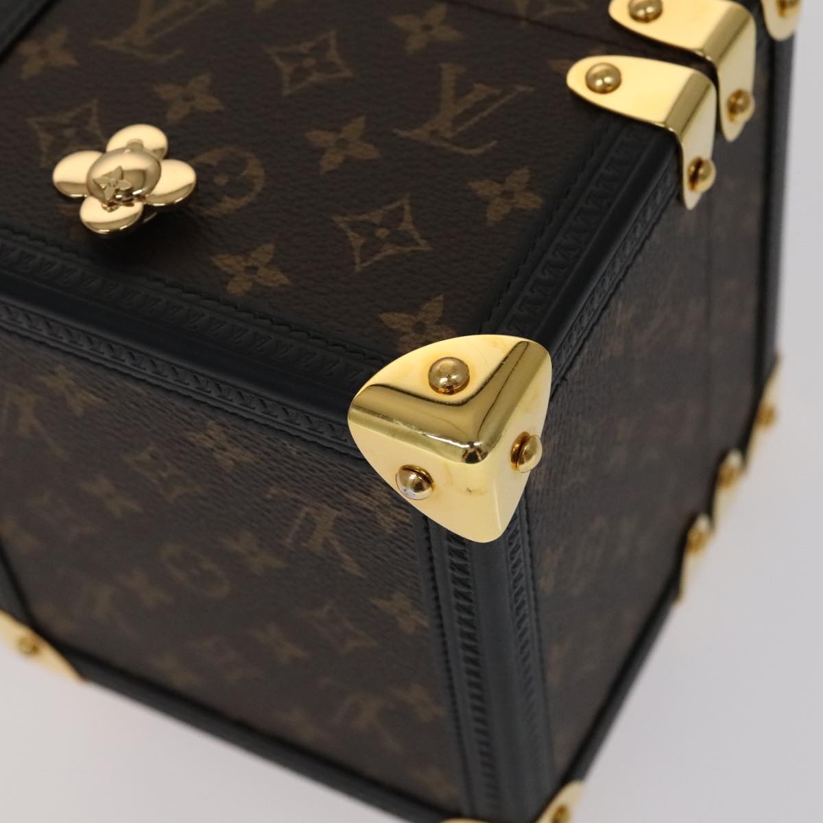 LOUIS VUITTON Monogram Boite Amsik Music box GI0267 LV 109689A