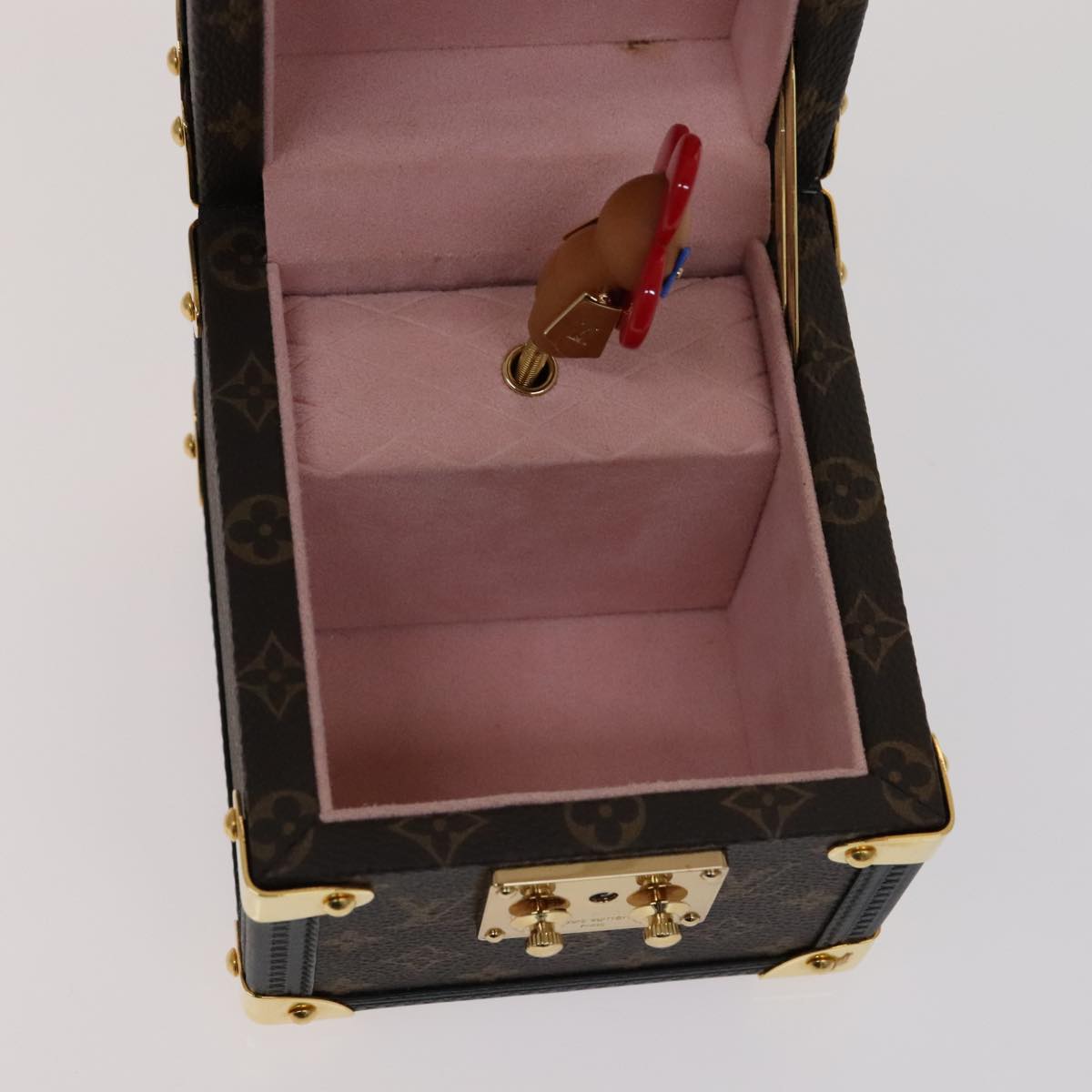 LOUIS VUITTON Monogram Boite Amsik Music box GI0267 LV 109689A