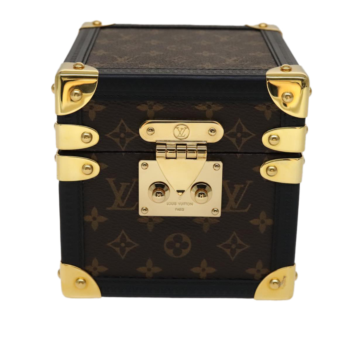 LOUIS VUITTON Monogram Boite Amsik Music box GI0267 LV 109689A