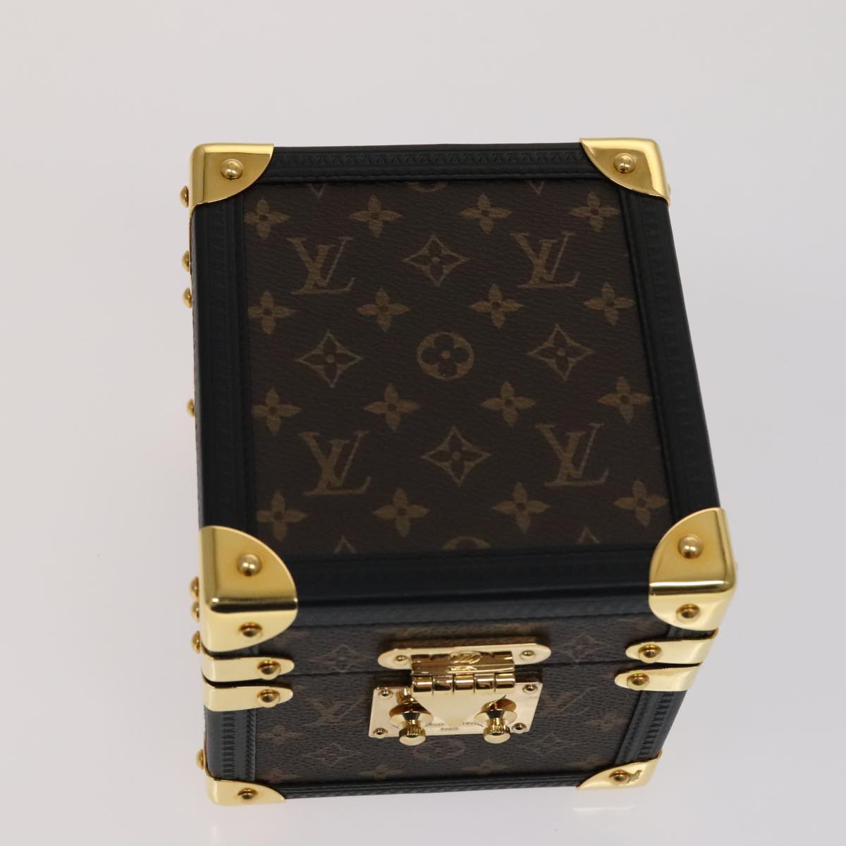 LOUIS VUITTON Monogram Boite Amsik Music box GI0267 LV 109689A
