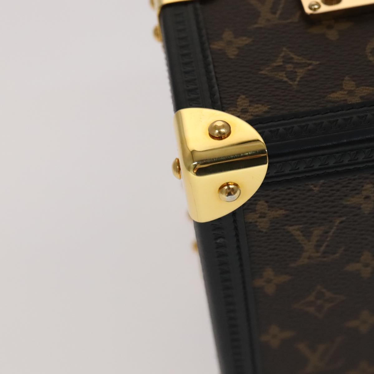 LOUIS VUITTON Monogram Boite Amsik Music box GI0267 LV 109689A