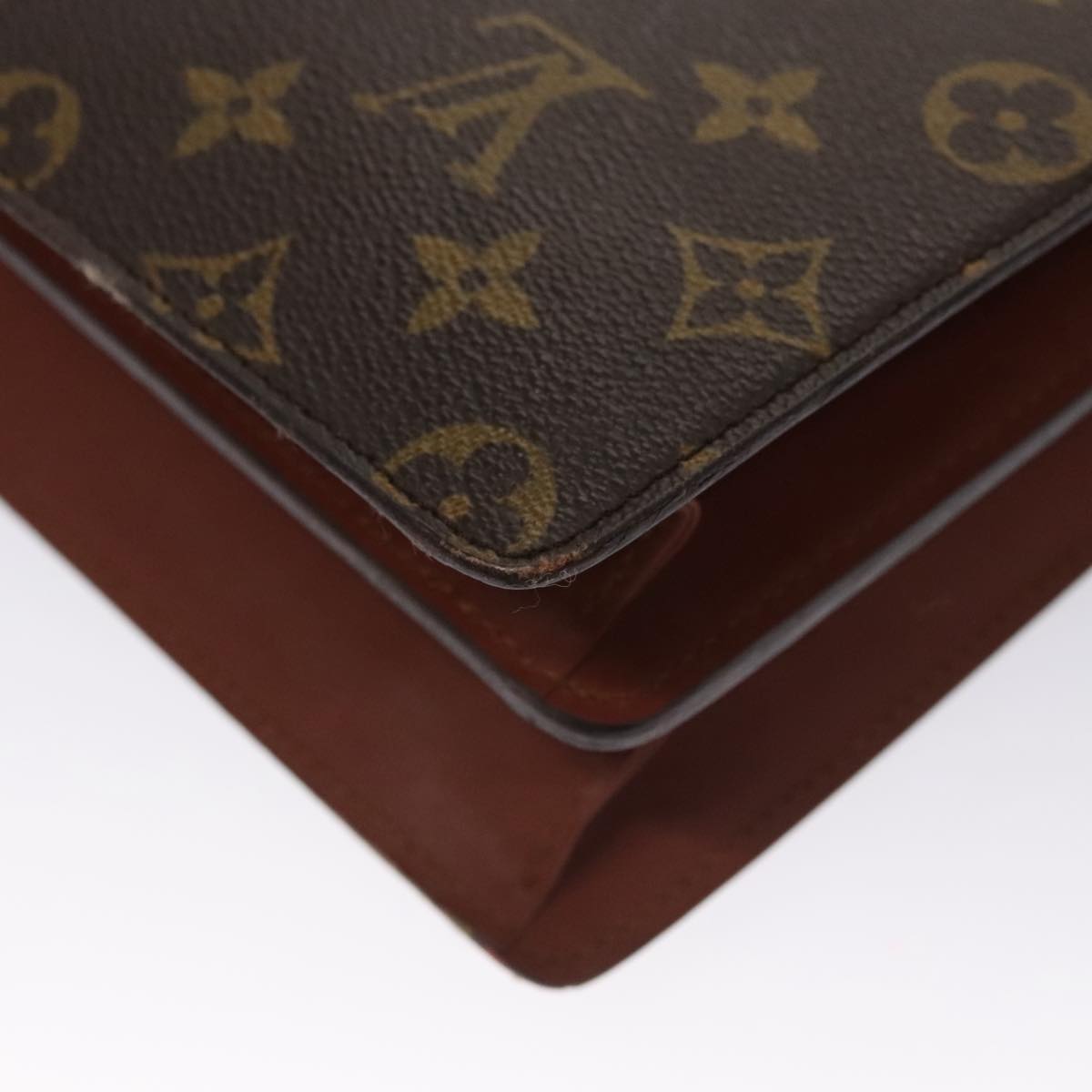LOUIS VUITTON Monogram Concorde Hand Bag M51190 LV 109727