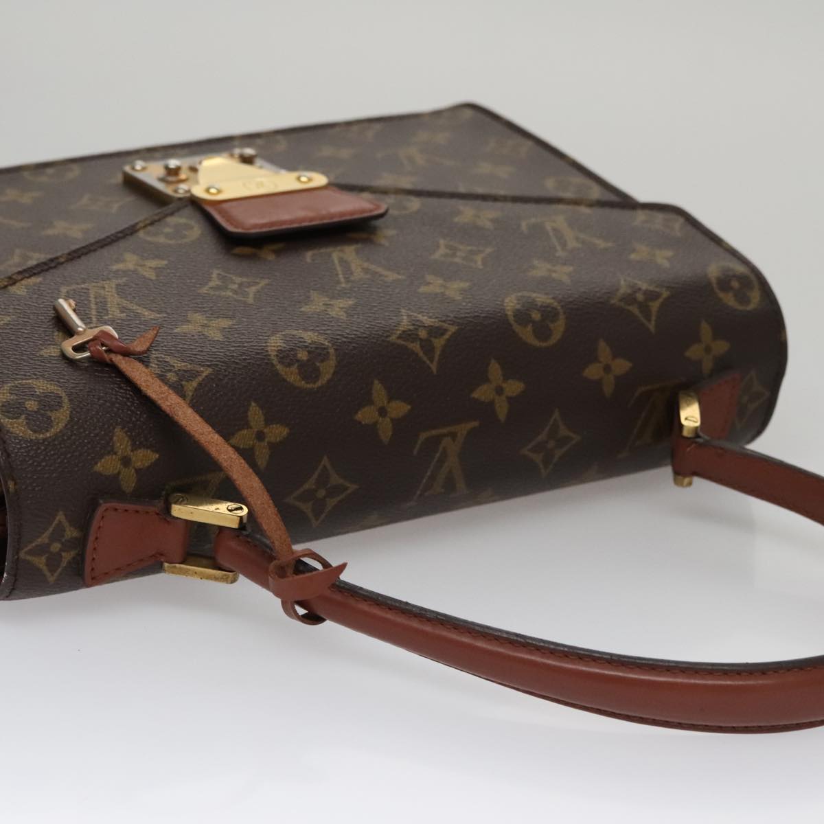 LOUIS VUITTON Monogram Concorde Hand Bag M51190 LV 109727