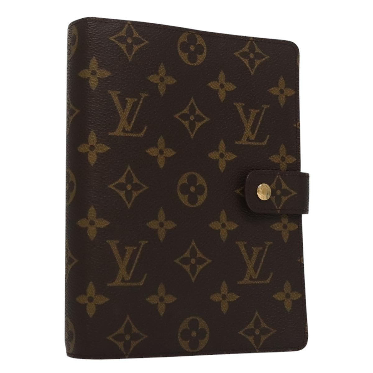 LOUIS VUITTON Monogram Agenda MM Day Planner Cover R20105 LV 109746