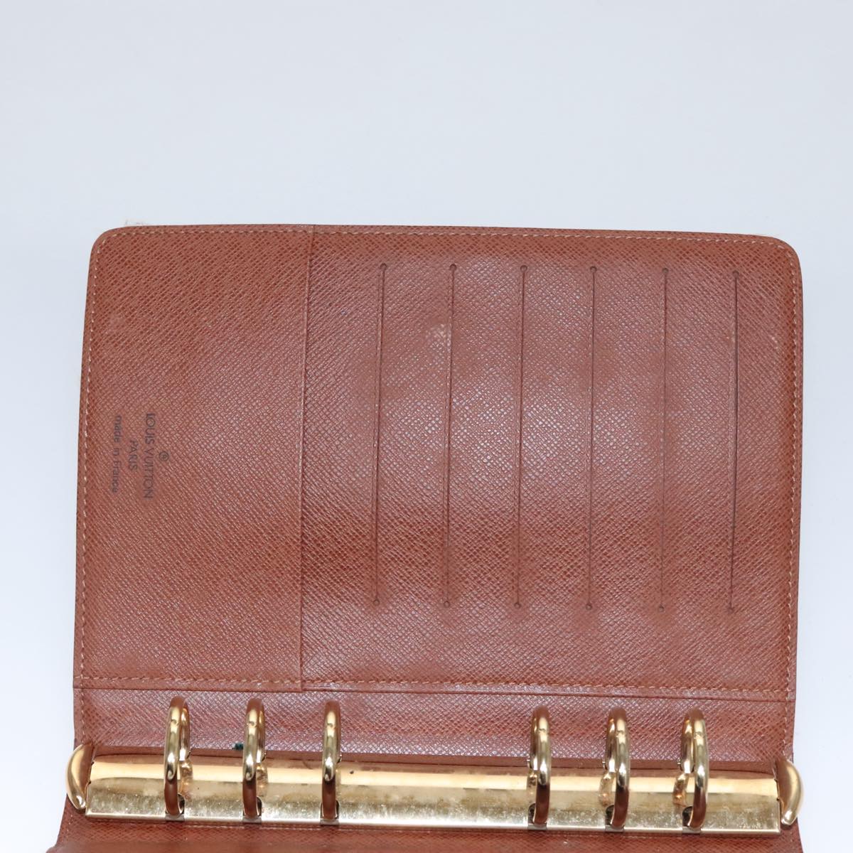 LOUIS VUITTON Monogram Agenda MM Day Planner Cover R20105 LV 109746