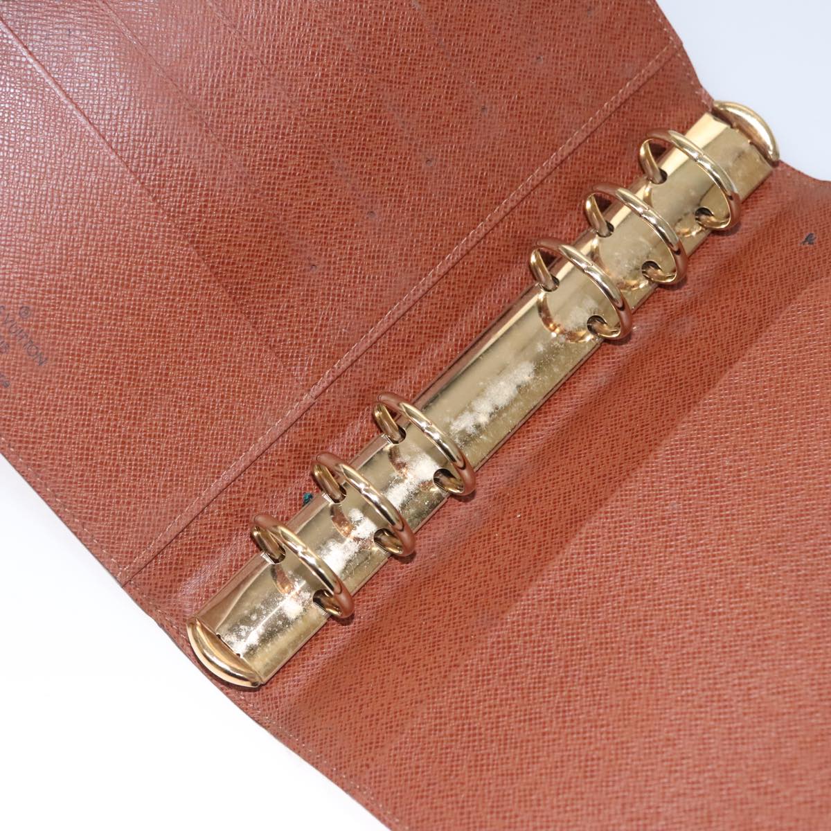 LOUIS VUITTON Monogram Agenda MM Day Planner Cover R20105 LV 109746