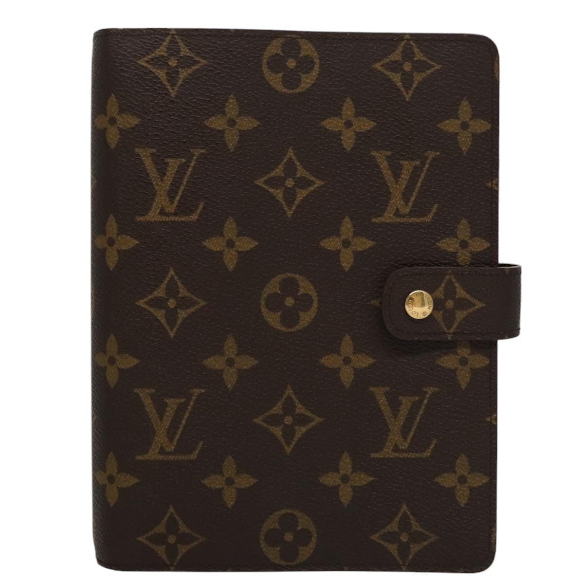 LOUIS VUITTON Monogram Agenda MM Day Planner Cover R20105 LV 109746