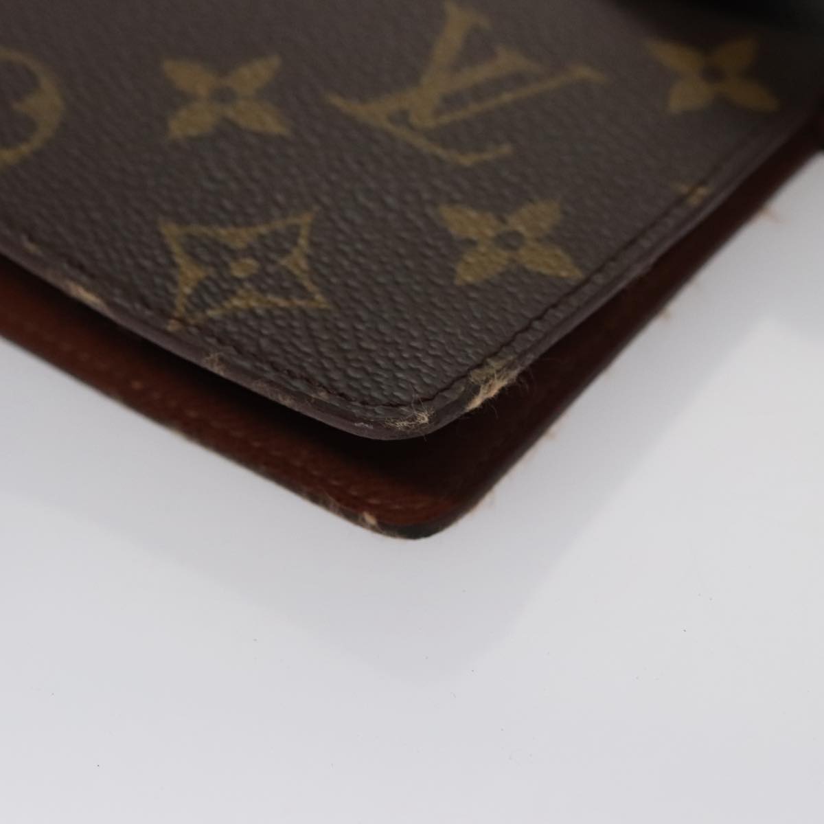 LOUIS VUITTON Monogram Agenda MM Day Planner Cover R20105 LV 109746